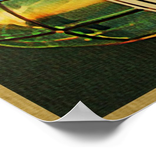 Poster Londres Panorama (Coin)