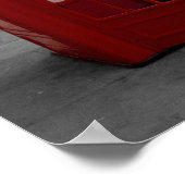 Poster Londres Red bus Big Ben Boîte de téléphone (Coin)