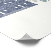 Poster Londres Skyline (Coin)