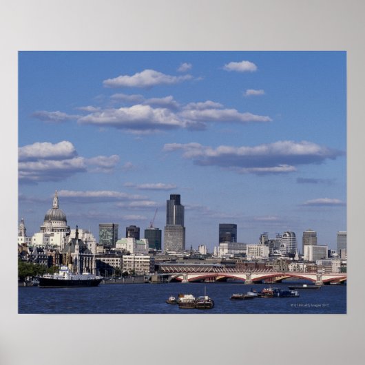 Poster Londres Skyline (Devant)