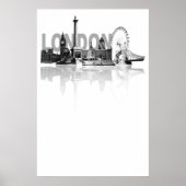 Poster Londres Skyline (Devant)