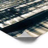 Poster Londres Skyline Panorama Urbain Souvenir Cadeau (Coin)