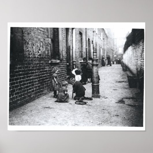 Poster Londres Slums (Devant)