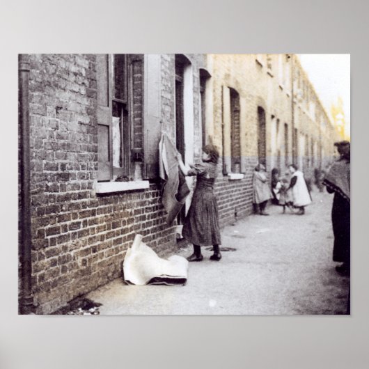 Poster Londres Slums (Devant)