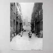 Poster Londres Slums, 1899 (Devant)