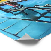 Poster Londres Thames (Coin)