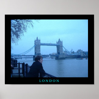 Poster Londres - Tower Bridge