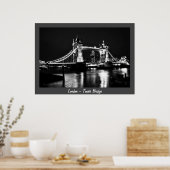 Poster Londres - Tower Bridge, Night No.2 (Poster) (Cuisine)