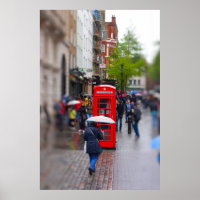 Londres typique - N'oubliez pas l'affiche des para