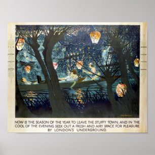 Poster Londres Underground 1908-1933
