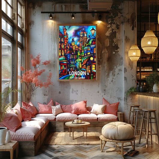 Poster Londres: Vamos a Londres