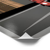 Poster Londres vintage (Coin)