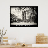 Poster Londres - Westminster en hiver n° 2 (Poster) (Cuisine)