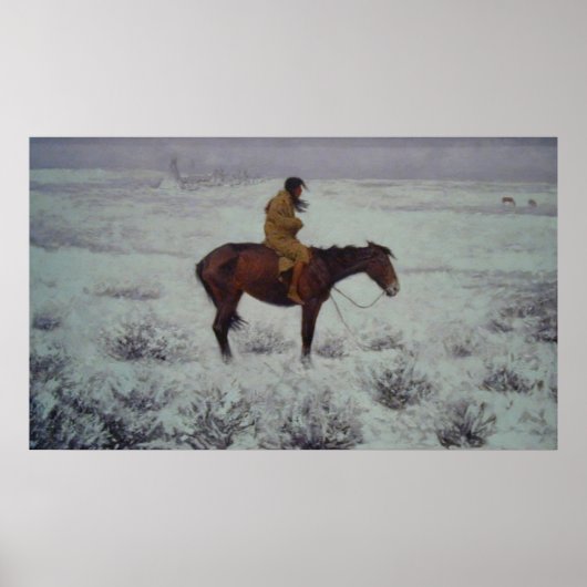 Poster Lone Cold Brave (Devant)