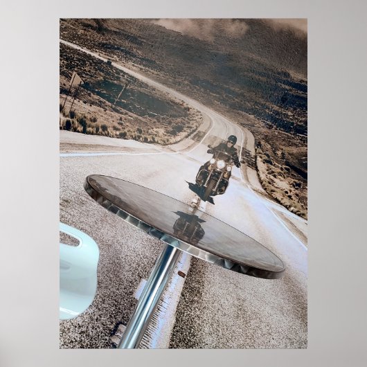 Poster Lone Rider cafe cruise. (Devant)