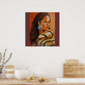 Poster "Lone Star" de Susan Bergstrom (Cuisine)