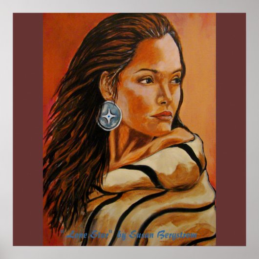 Poster "Lone Star" de Susan Bergstrom (Devant)