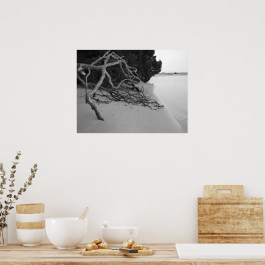 Poster Lonely Beach (Cuisine)