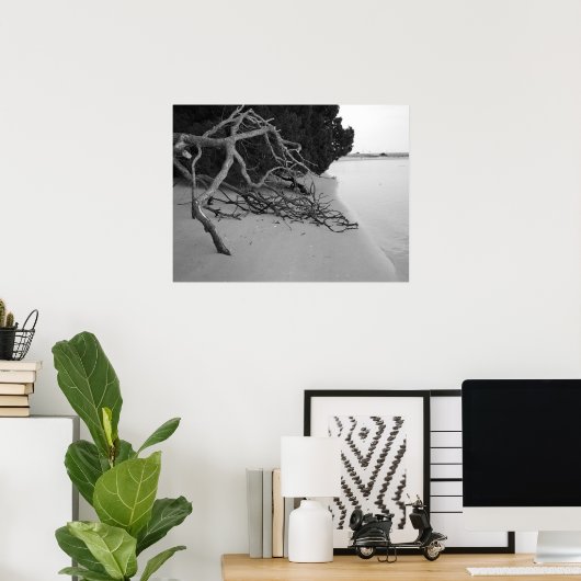 Poster Lonely Beach (Bureau à domicile)