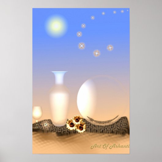 Poster Lonely Drink (Devant)