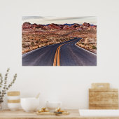 Poster Lonesome Desert Highway (Cuisine)