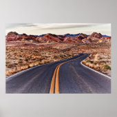 Poster Lonesome Desert Highway (Devant)