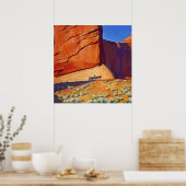 Poster "Lonesome Journey" Art occidental de Maynard Dixon (Cuisine)