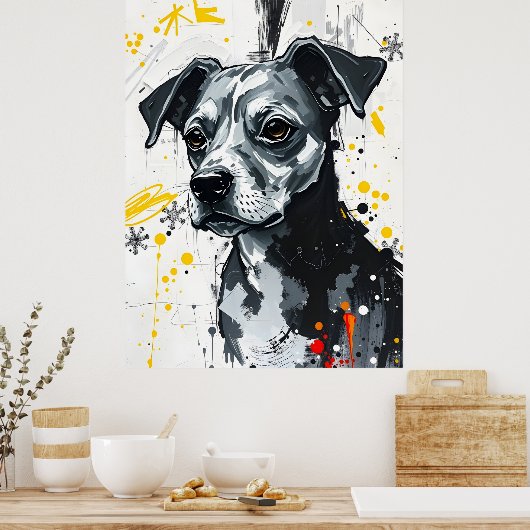 Poster Lonesome Terrier (Cuisine)