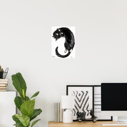 Poster Long (Bureau à domicile)