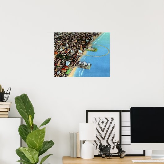 Poster Long Beach #1 (Bureau à domicile)