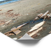 Poster Long Beach à Tofino - BC, Canada (Coin)