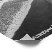 Poster Long Beach, California Rainbow Pier et Ocean (Coin)