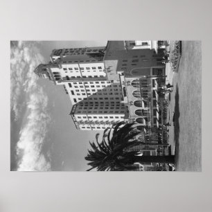 Poster Long Beach, California Wilton Hotel Photographie