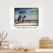 Poster Long Beach Island Lifeguard Stand (Cuisine)