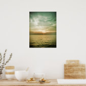 Poster Long Beach Island Sunset (Cuisine)