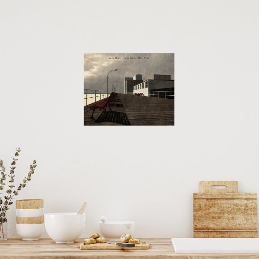 Poster Long Beach, Long Island, New York (Cuisine)