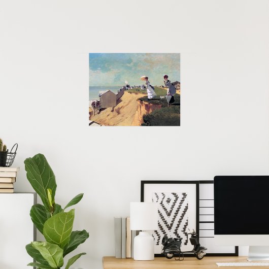 Poster Long Branch New Jersey Winslow Homer (Bureau à domicile)