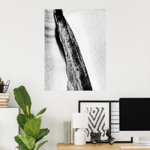 Poster long dur froid solitaire