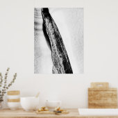 Poster long dur froid solitaire (Cuisine)