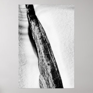 Poster long froid dur solitaire