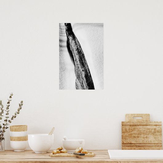 Poster long froid dur solitaire (Cuisine)