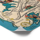 Poster Long Island, New York - Salutations de (Coin)