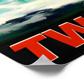 Poster Long Island New York TWA Trans World Airlines devi (Coin)