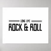 Poster Long Live Rock & Roll (Devant)