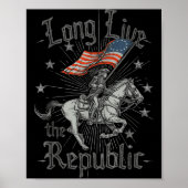 Poster Long Live The Republic Us  (Devant)
