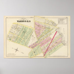 Poster Long Pond et Cranston Street Baptist Church