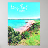 Poster Long Reef Plages du nord sydney (Devant)