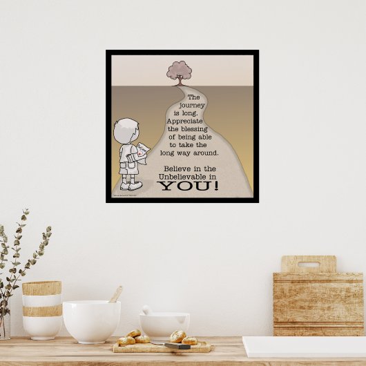 Poster Long trajet (Cuisine)