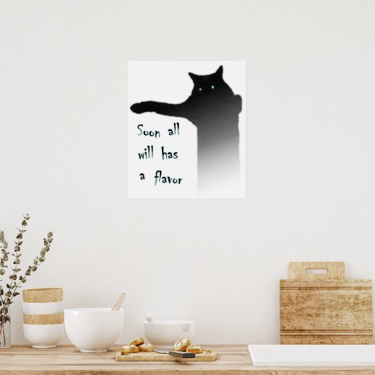 Poster Longcat Tacgnol All a Flavor (Cuisine)