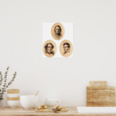 Poster Longfellow, Hawthorne, Emerson (Cuisine)